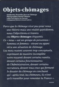 Objets-chômages